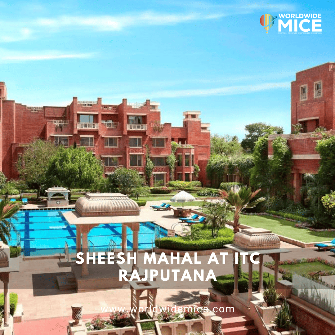 Sheesh Mahal at ITC Rajputana